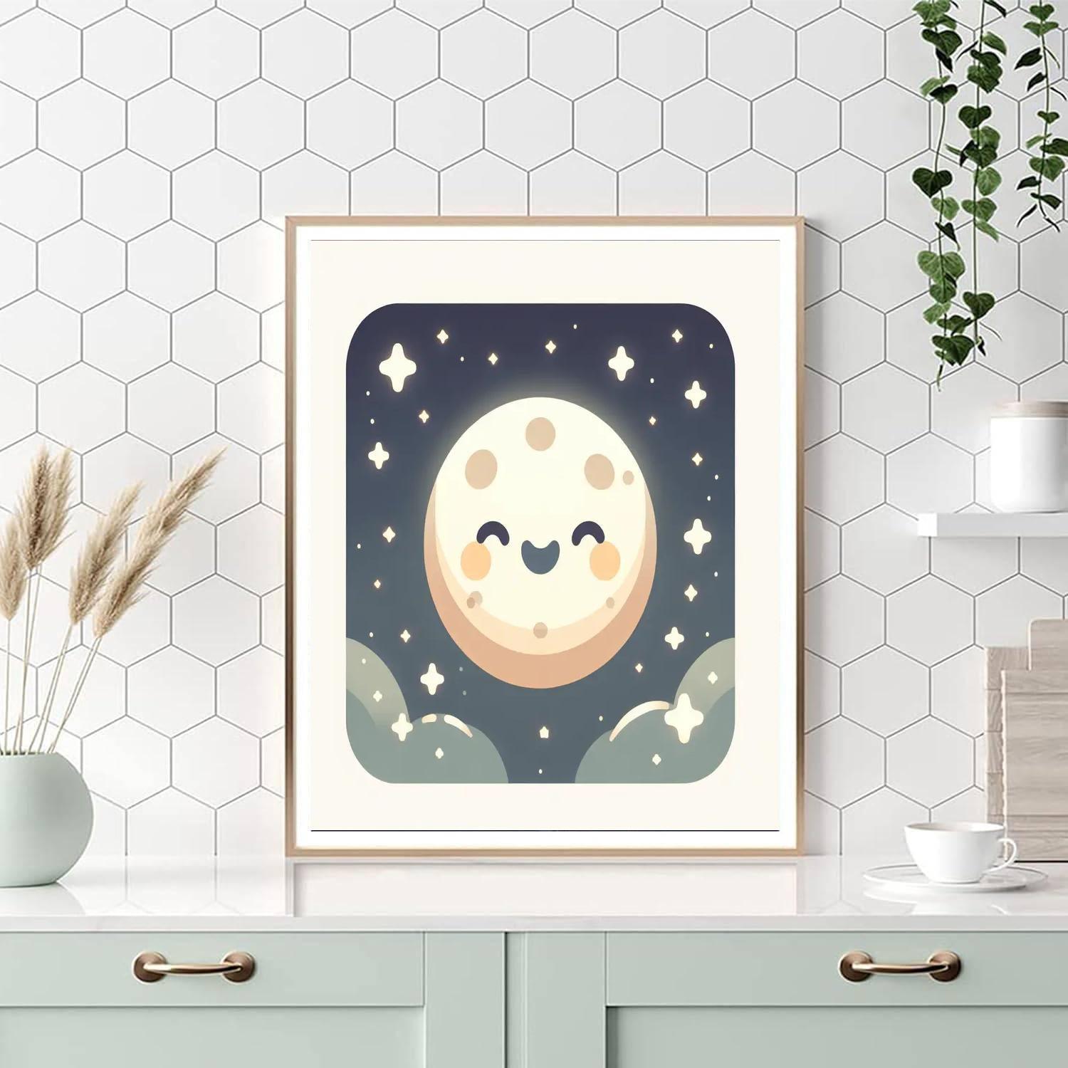 Mystic Moon Adventure Paint By Numbers Art