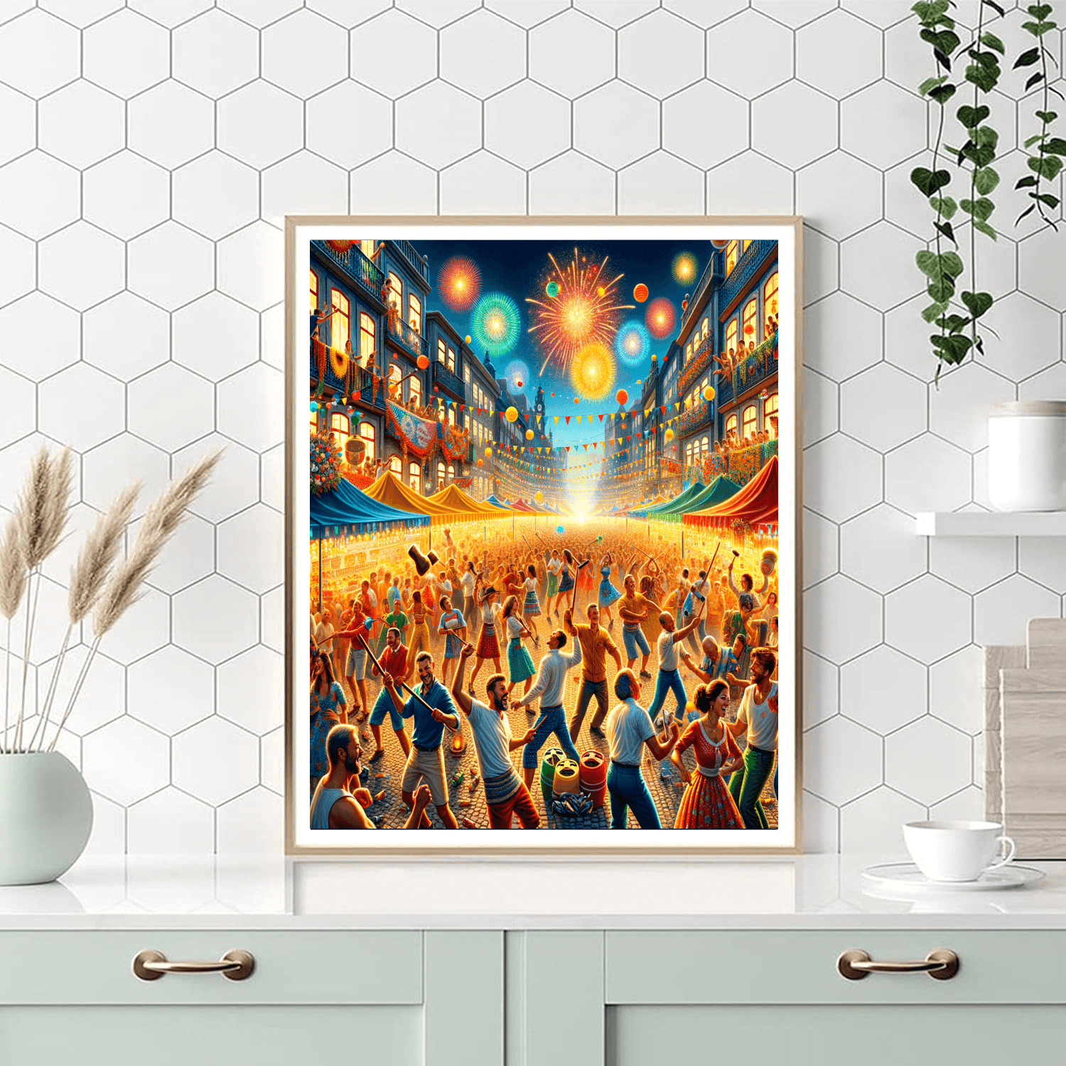 Festa Da São João - Portugal Paint By Color