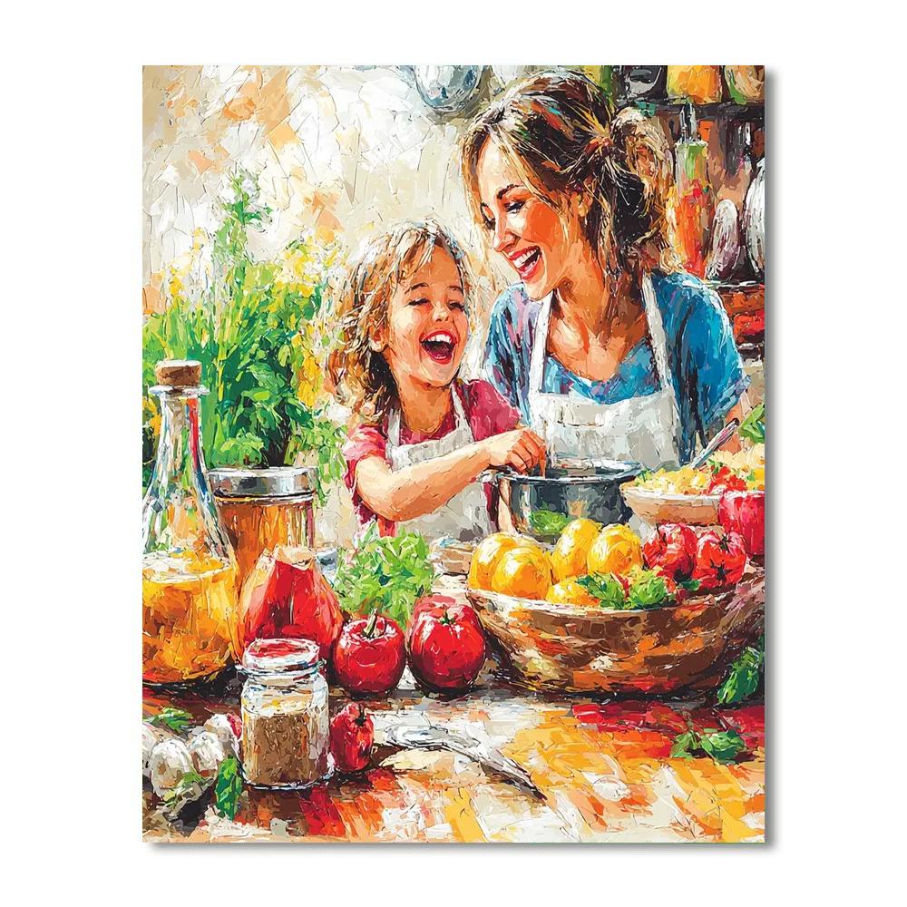 Joy In The Kitchen DIY Paint By Numbers