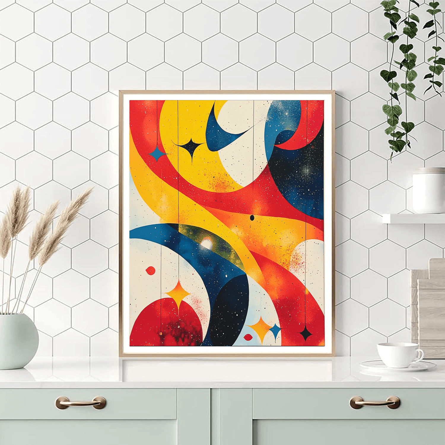 Joan Miró Inspired Vivid Daydreams  Paint By Numbers Kits