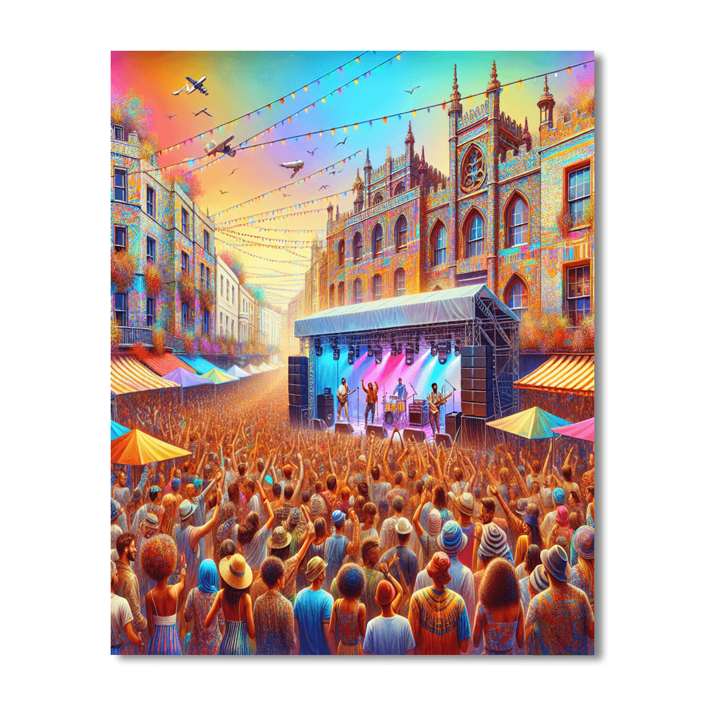 The Great Escape Festival Painting Number Kit