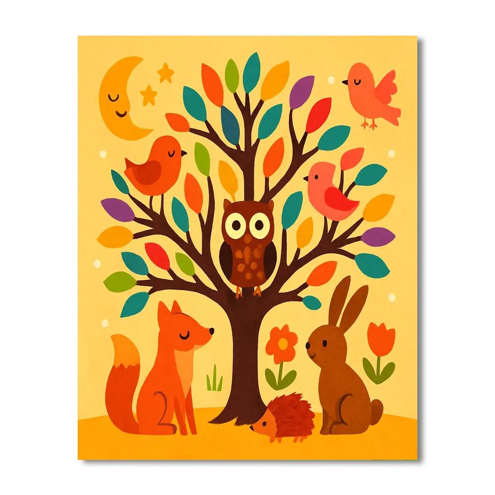 Magical Tree Of Life Numbered Painting Kits