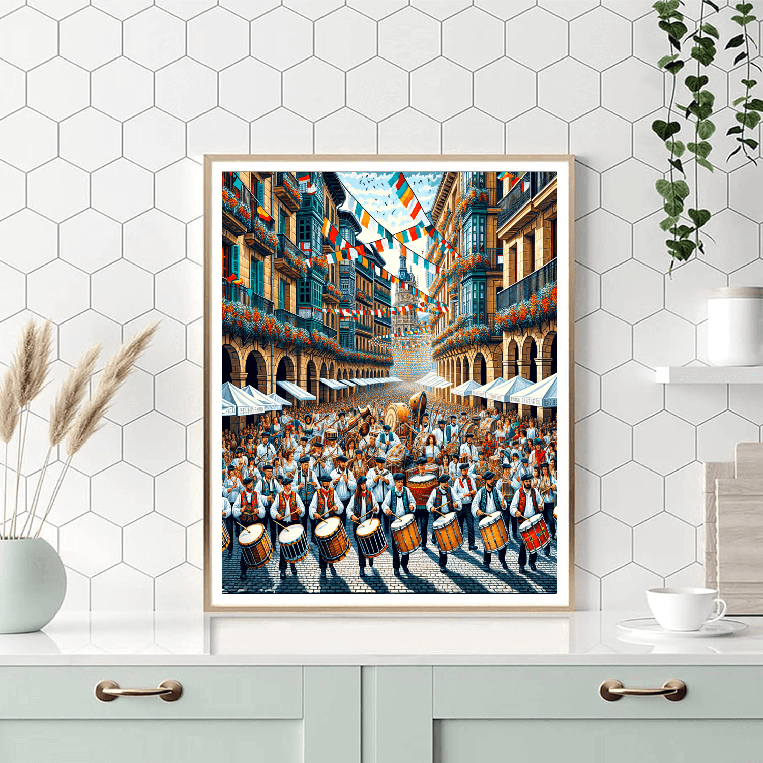 San Sebastian Day - San Sebastian, Spain Paint By Color