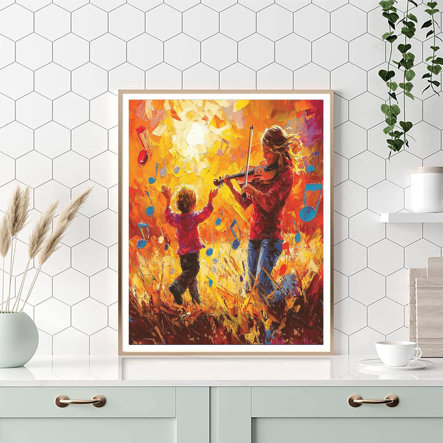 Together In Rhythm Numbered Painting Kits