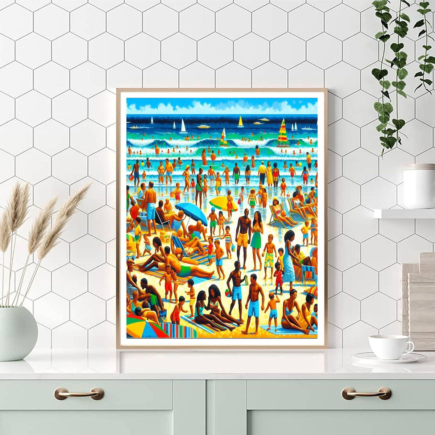 Sunny Summer Days Paint By Number