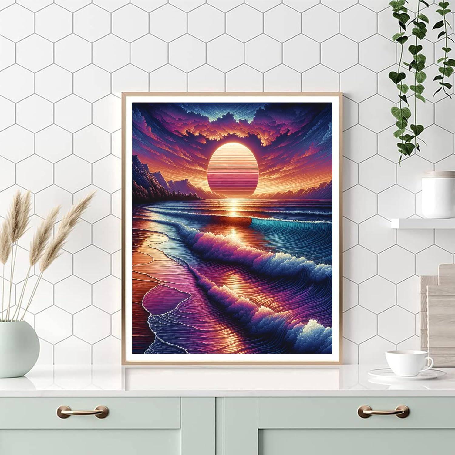 Breathtaking Seascape Paint By Numbers Kits