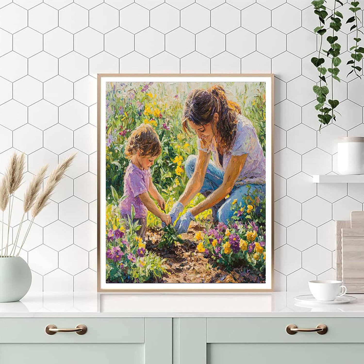 Garden Of Togetherness DIY Paint By Numbers