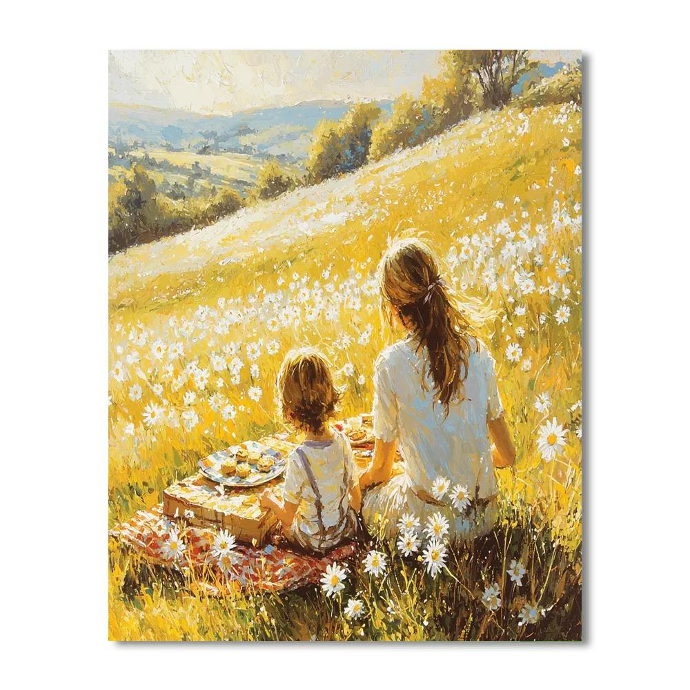 In A Field Of Sunshine Paint By Number