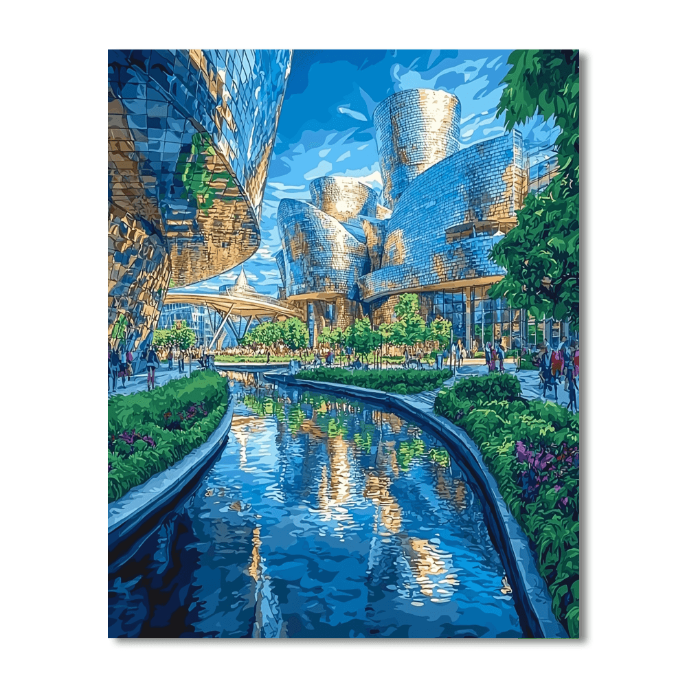 Guggenheim Museum Paint By Numbers Kits