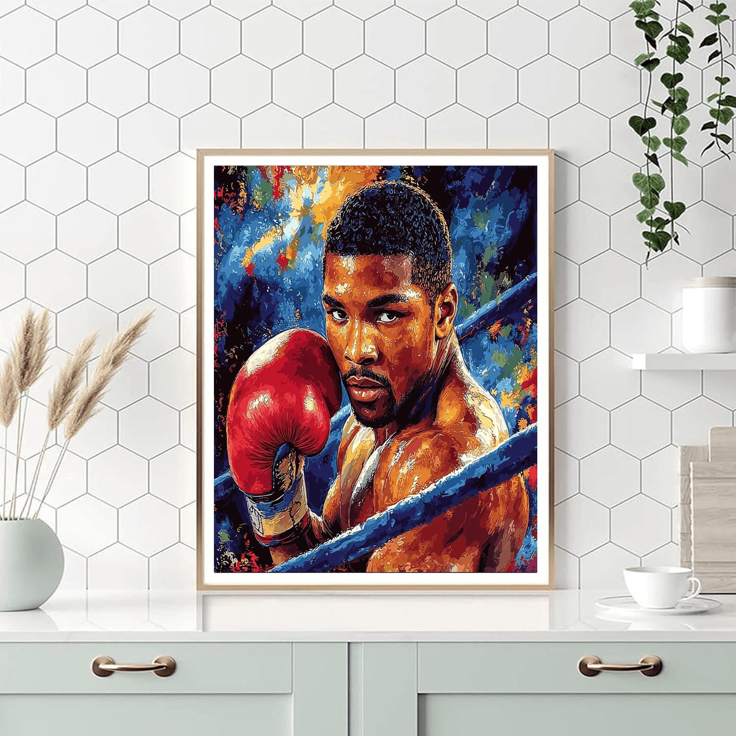 Michael B. Jordan: The Rising Star Of Adonis Creed Painting Number Kit