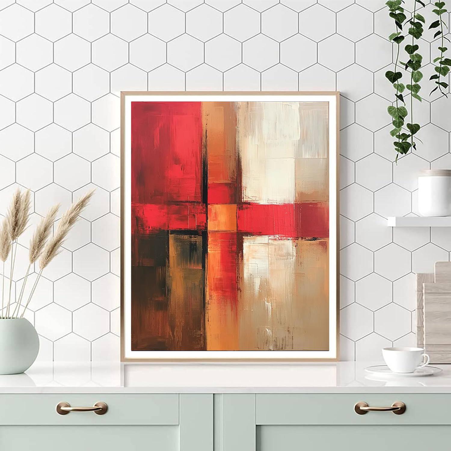 Mark Rothko Inspired Fusion Of Elements  Painting By Numbers Kit