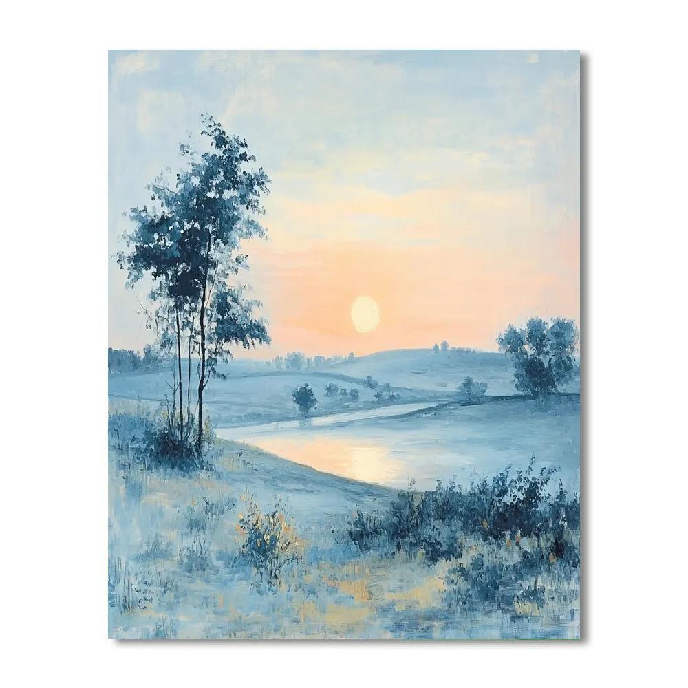 Edgar Degas Inspired Gentle Whispers Of Dawn  Paint By Color