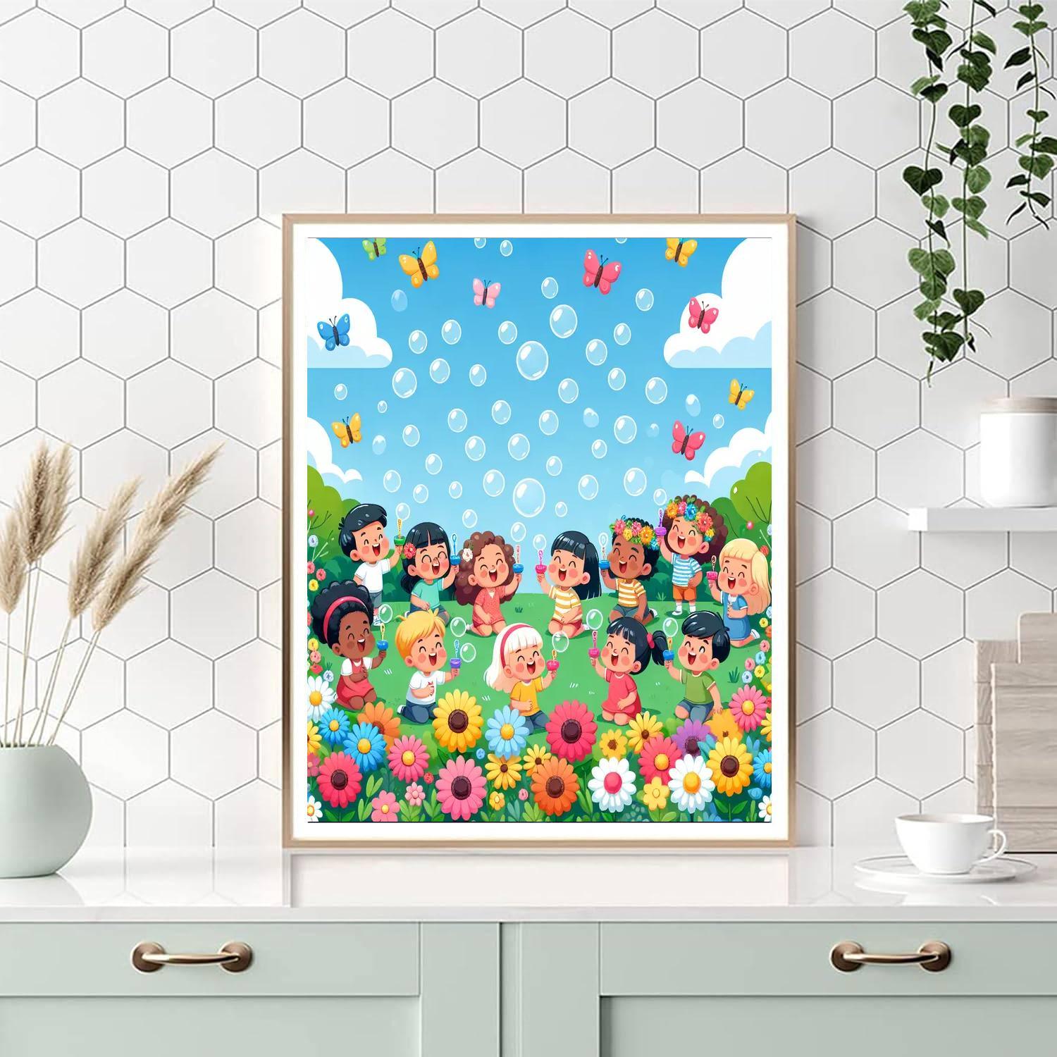 Bubbles Of Joy Paint By Numbers