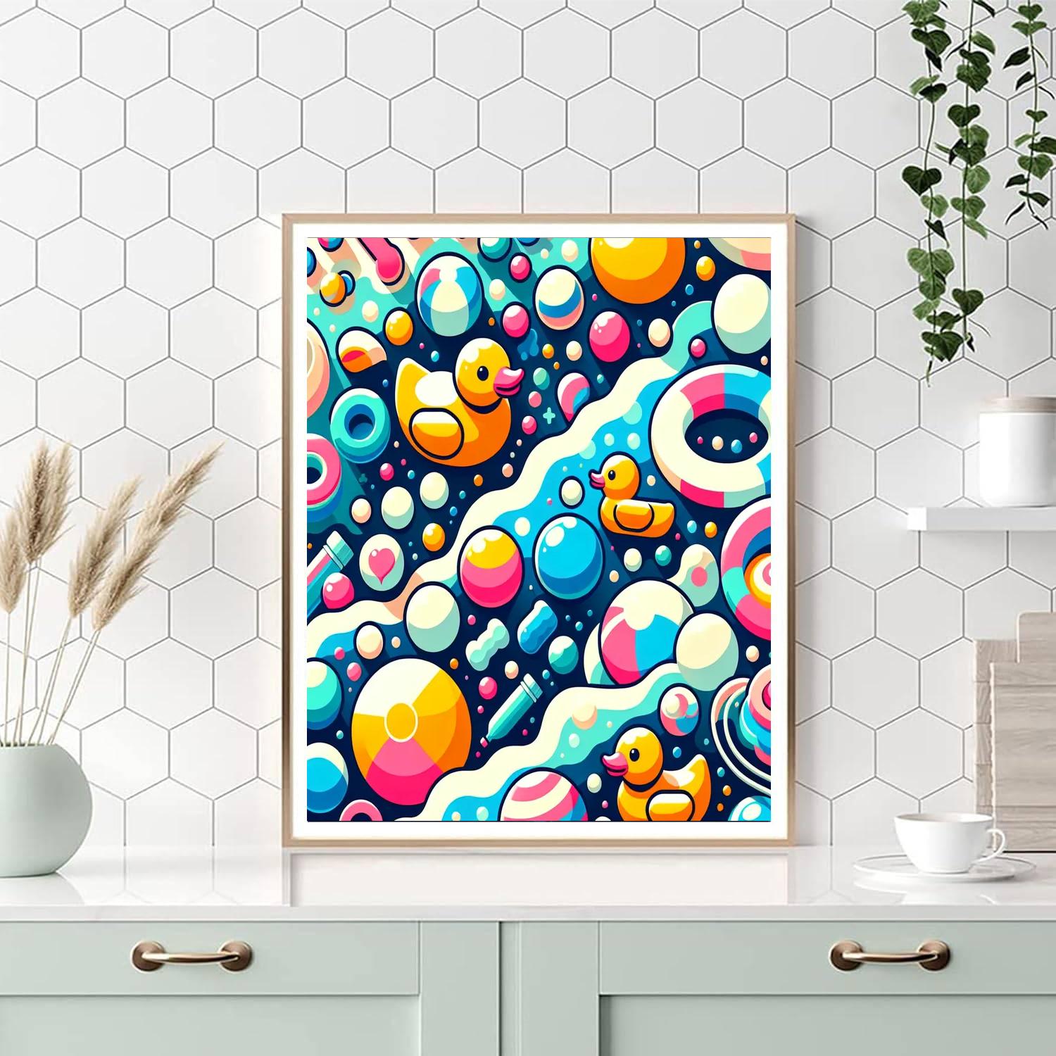 Bubble Bonanza Numbered Painting Kits