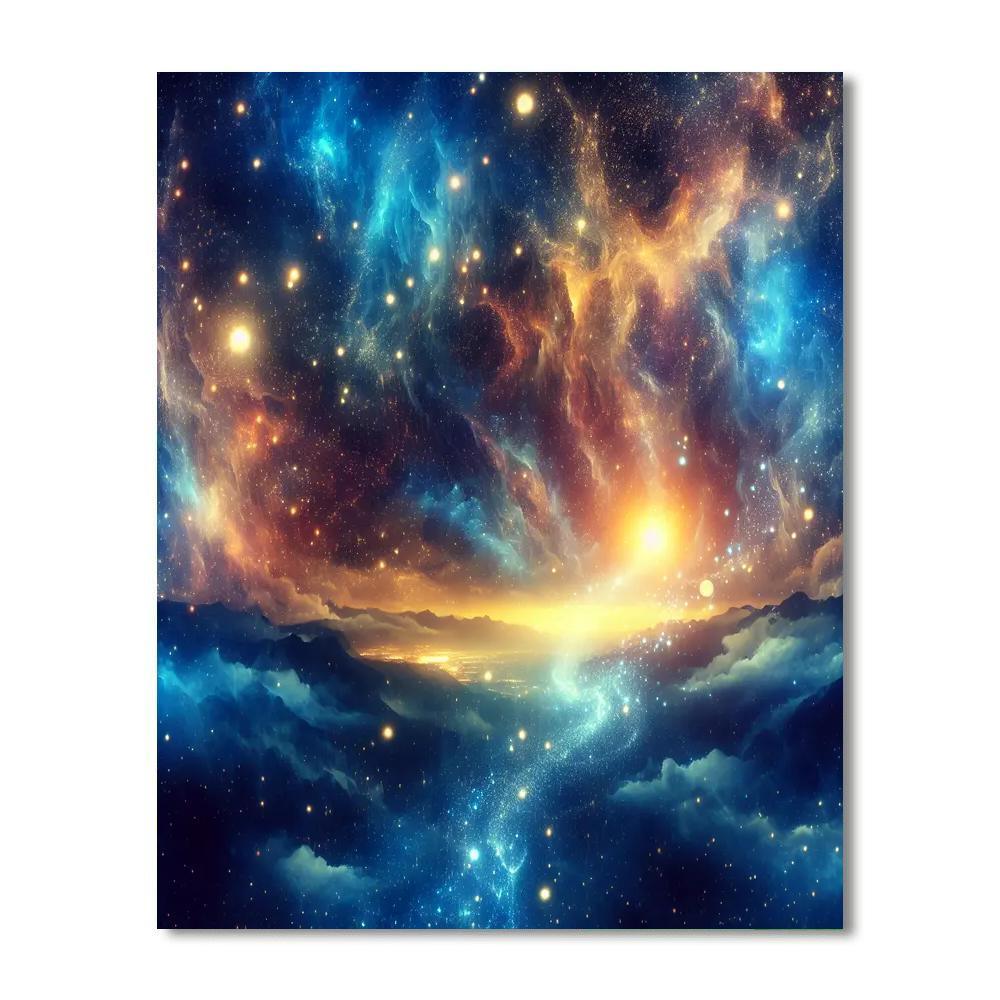 Celestial Starry Symphony Paint By Numbers Kits