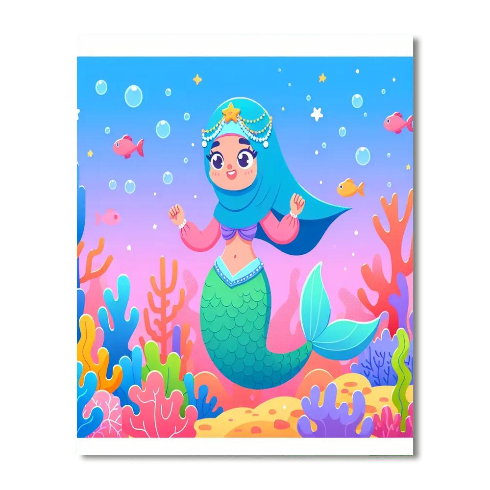 Underwater Kingdom Quest Paint By Numbers Kits
