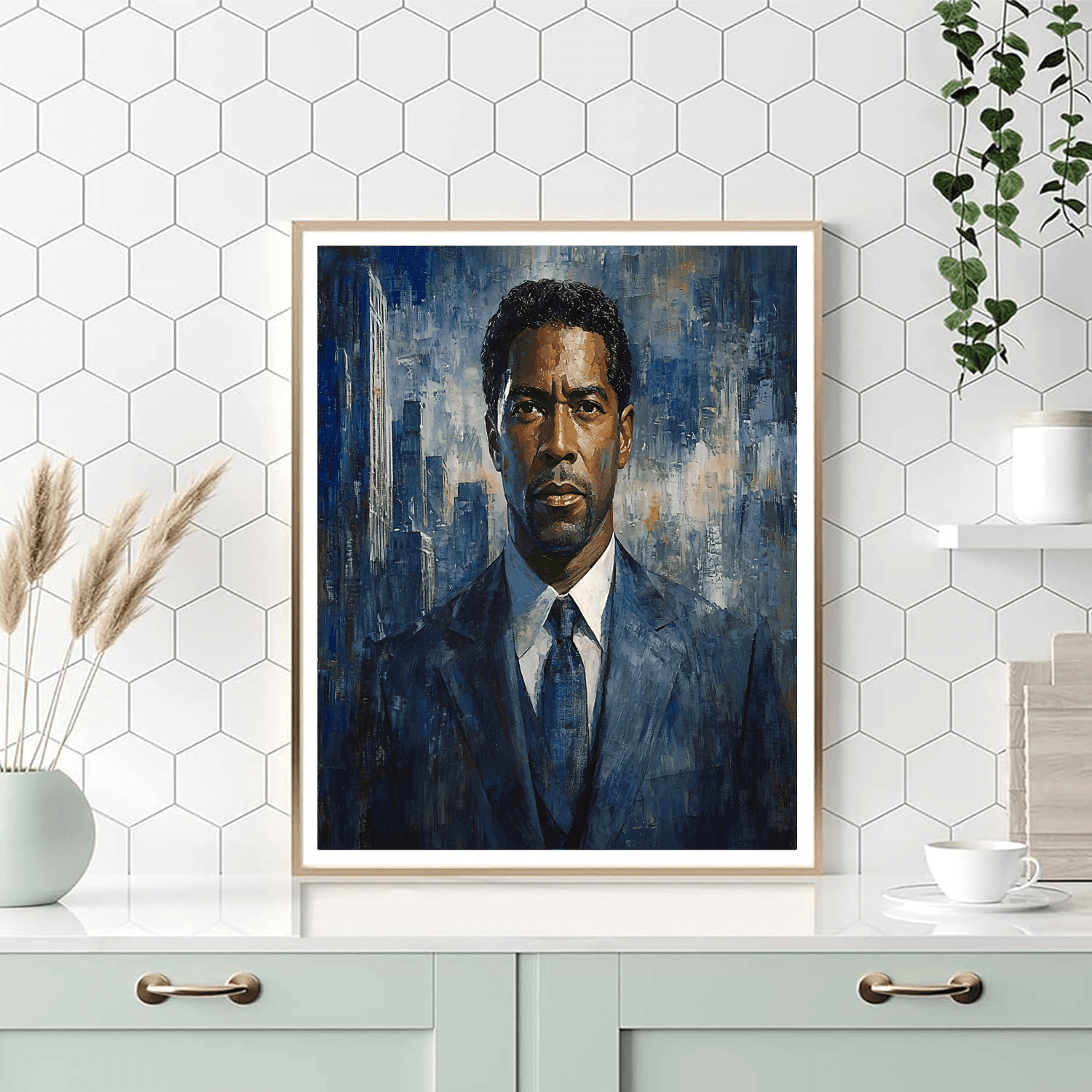 Denzel Washington: The Resolute Voice Of Truth Paint By Numbers