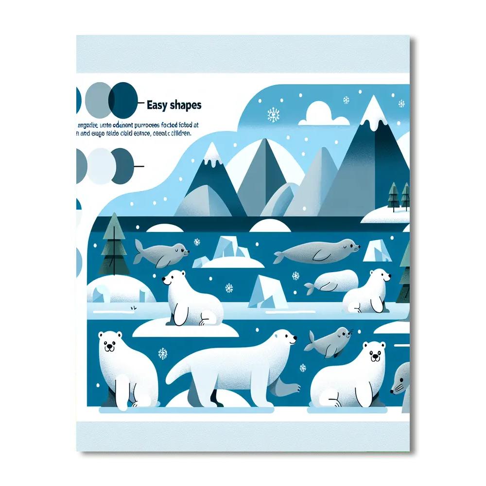 Artic Wildlife Adventure Paint By Number