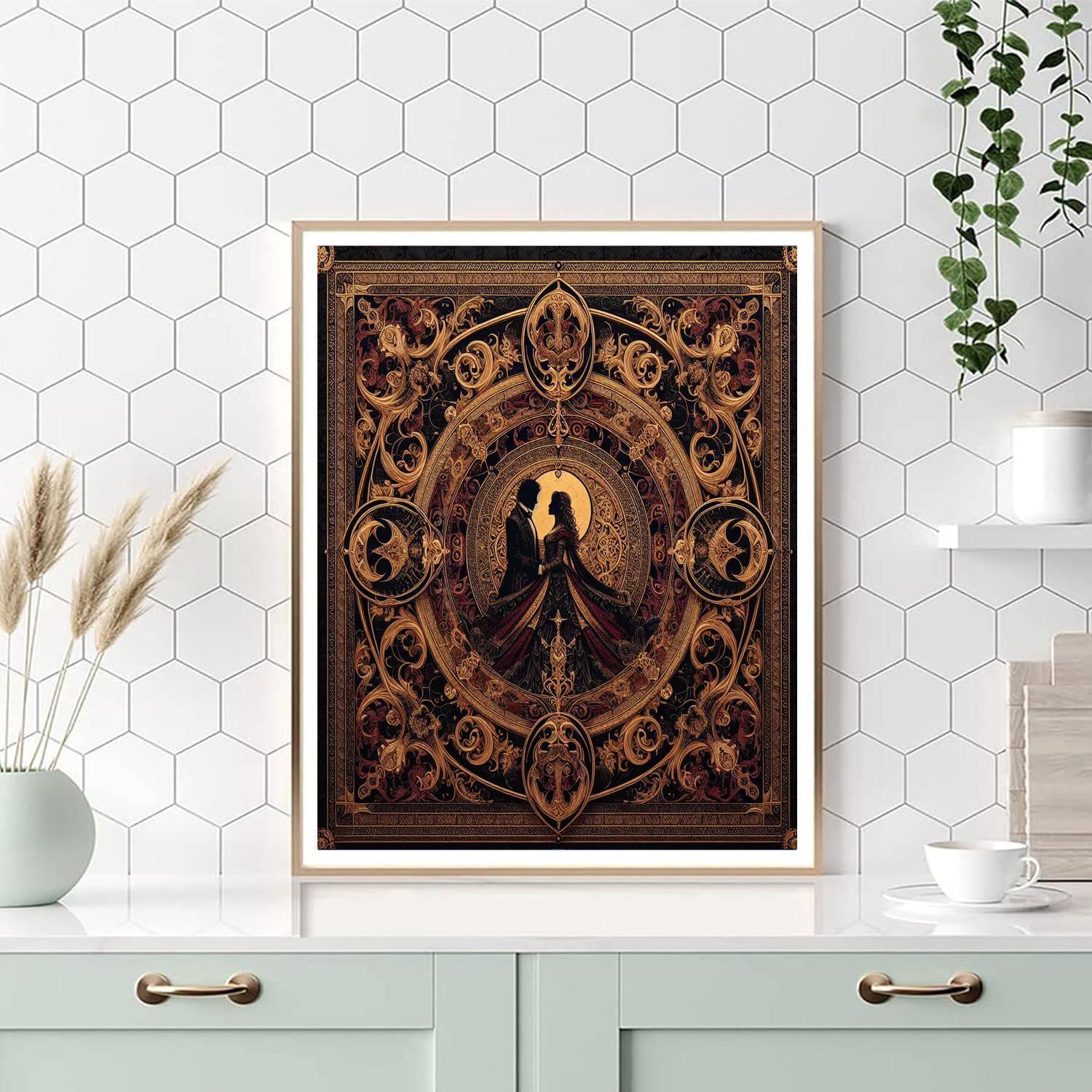 Gothic Romance Chronicle Painting Number Kit