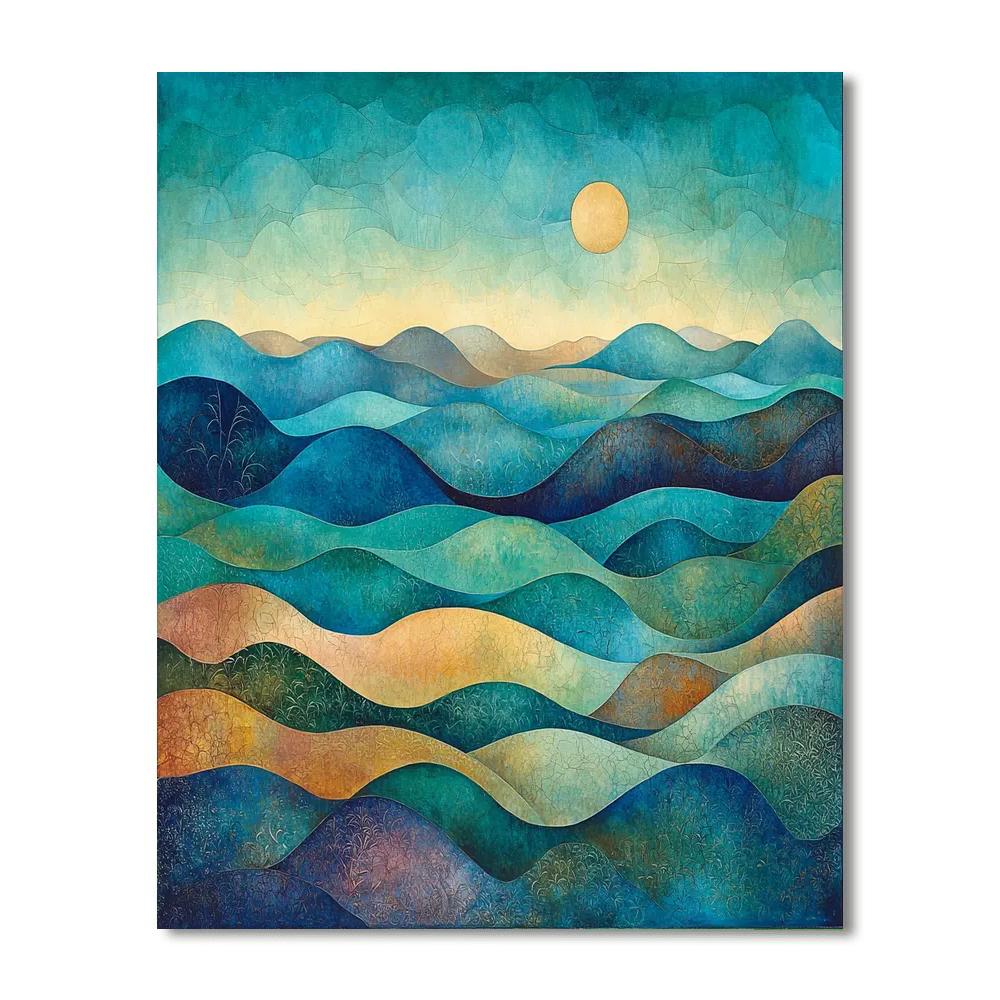 Max Ernst Inspired Harmony Of Dreams  Paint By Numbers Kits