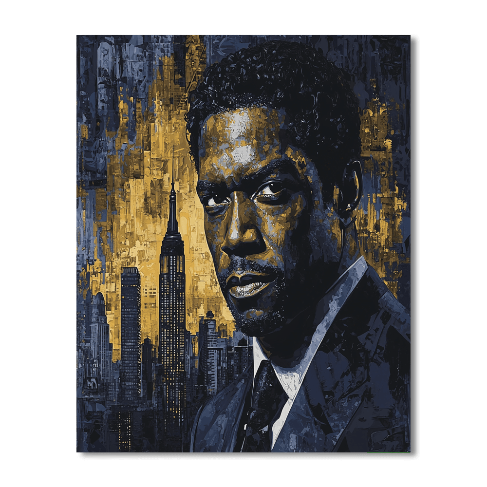 Denzel Washington: The Enduring Spirit Of A Leading Man Numbered Painting Kits