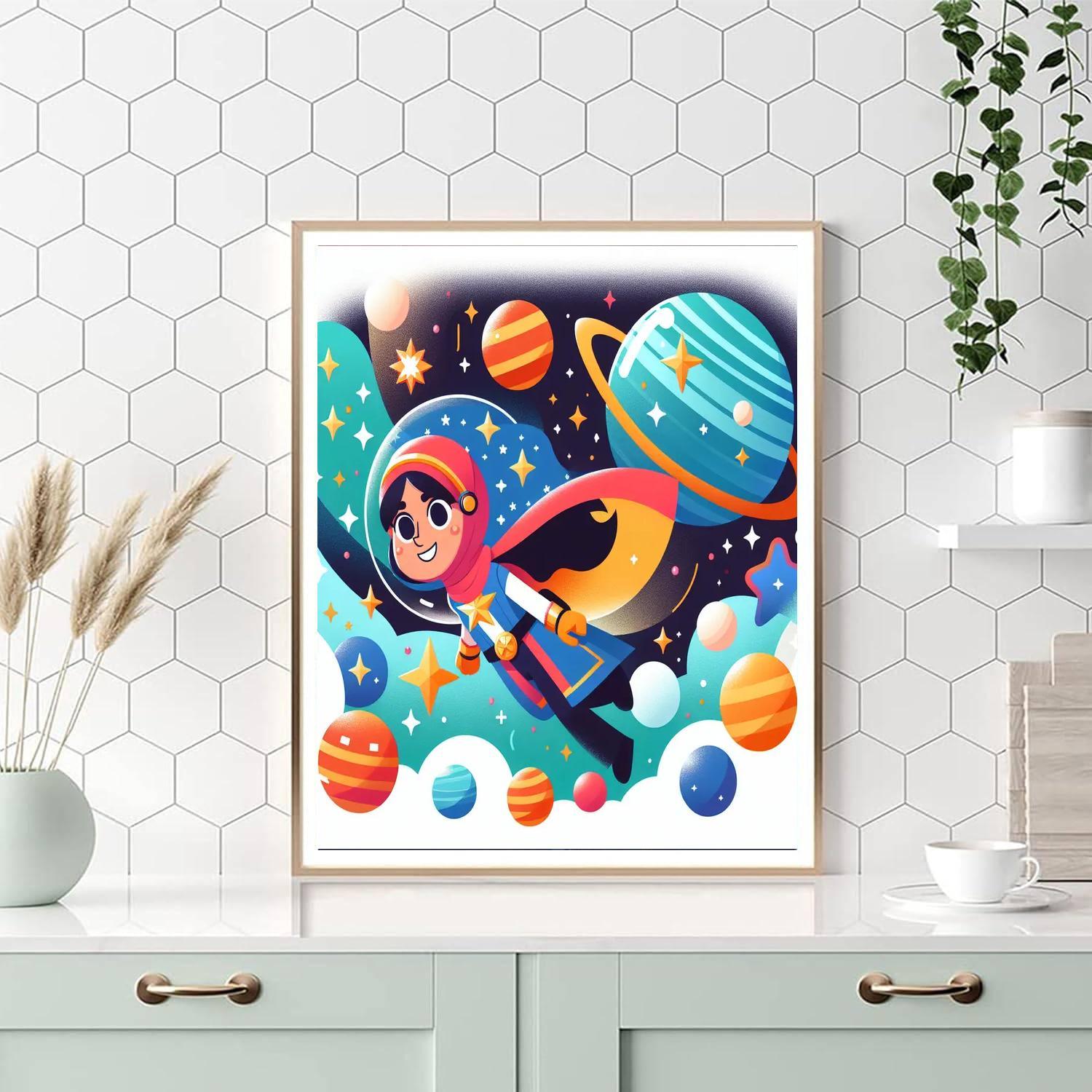 Galactic Ranger Patrol Paint By Number