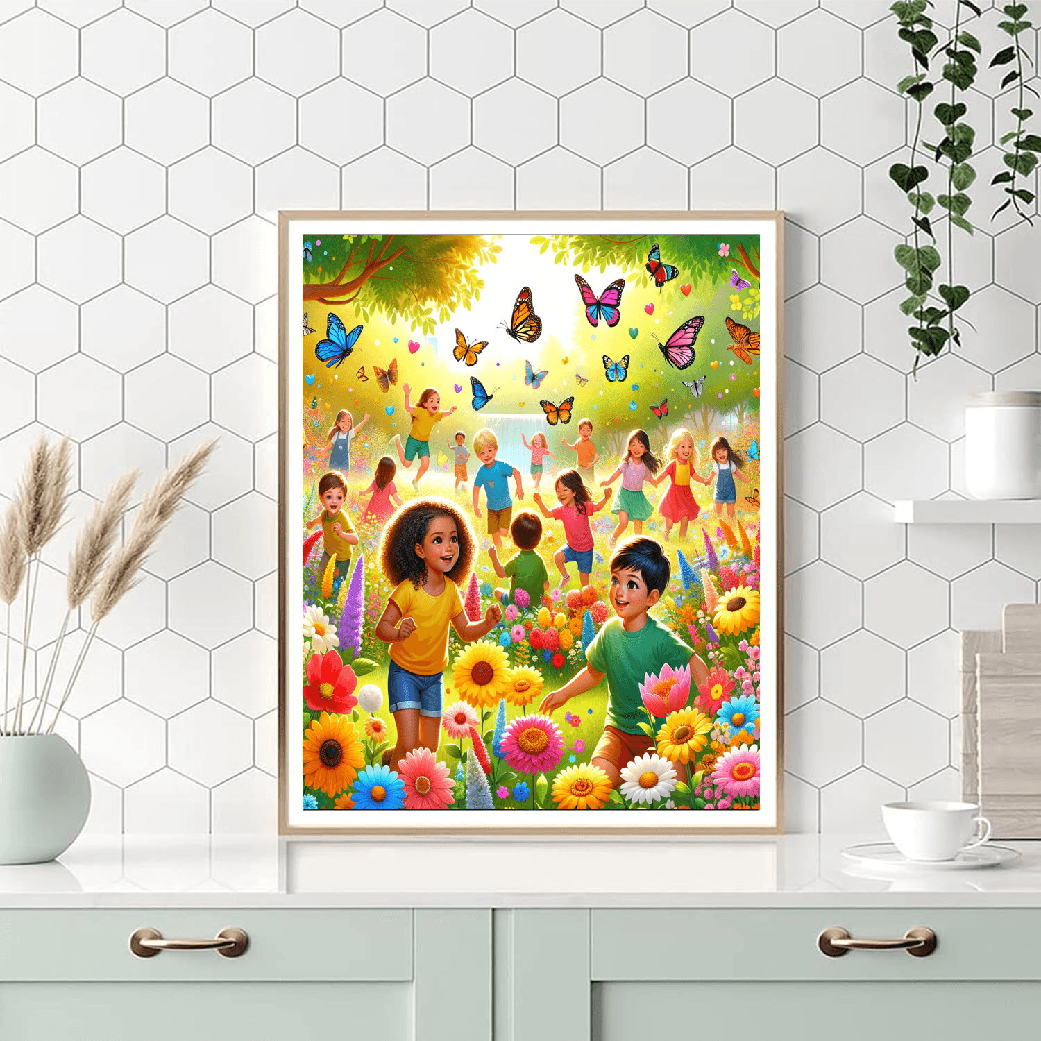 Breezy Summer Days Painting Number Kit