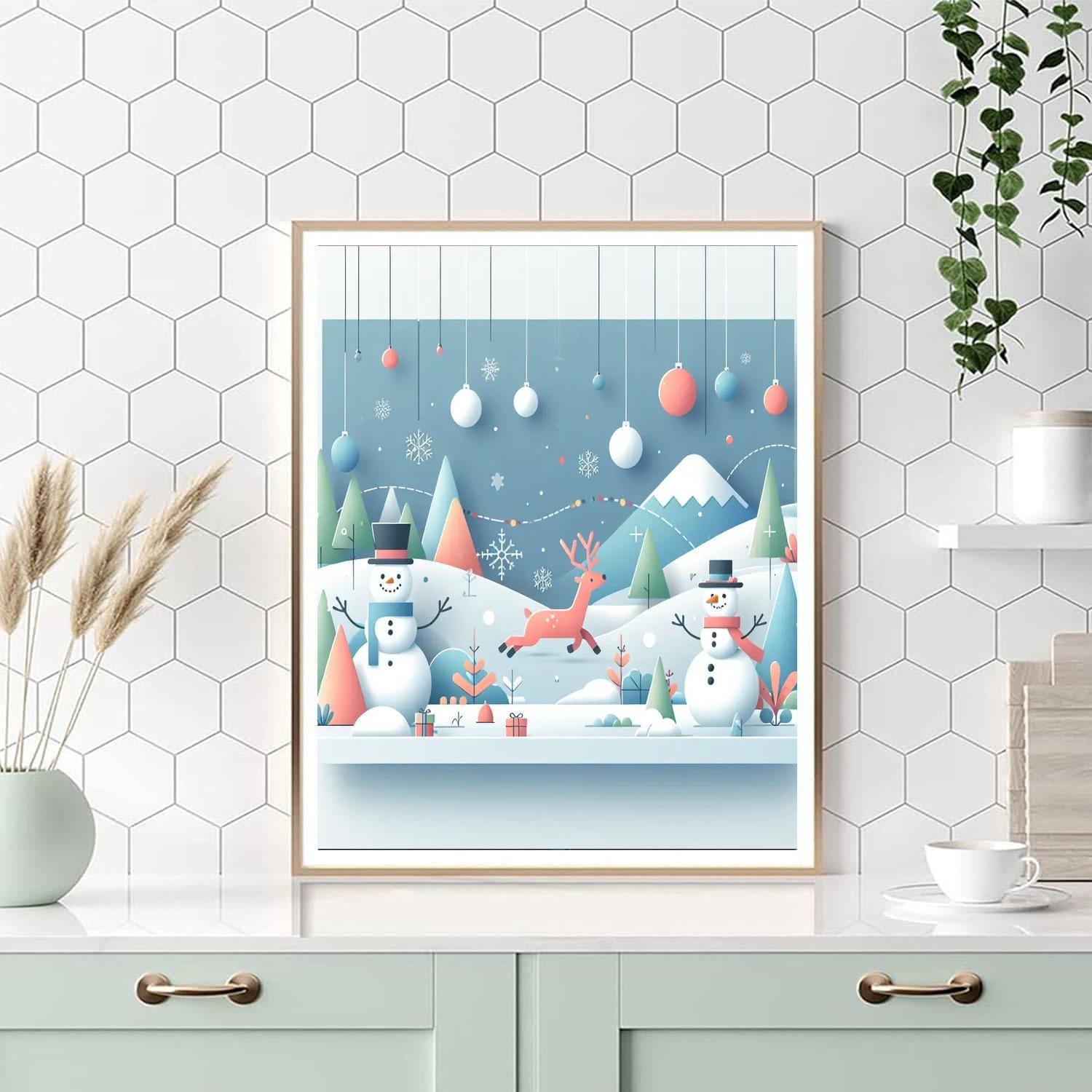 Winter Wonderland Parade Paint By Color