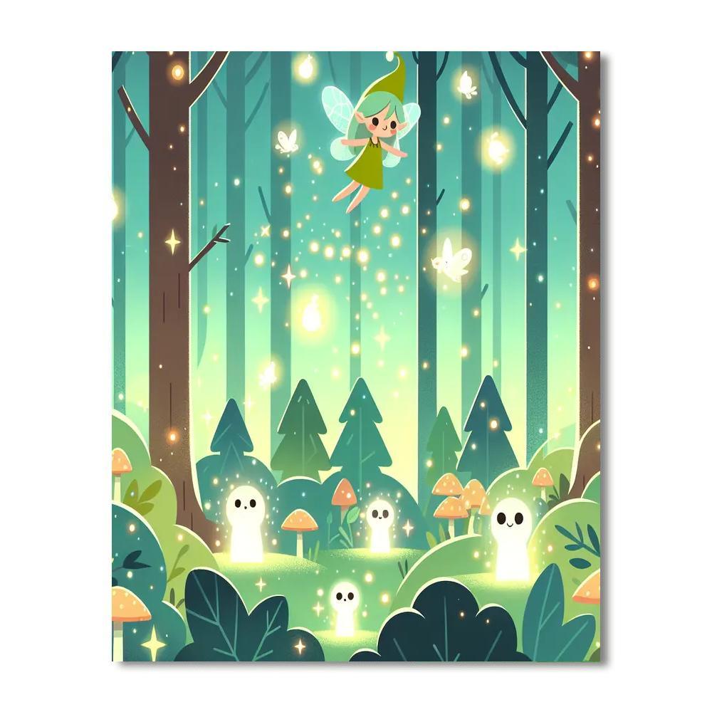 Forest Fairy Quest Paint By Number
