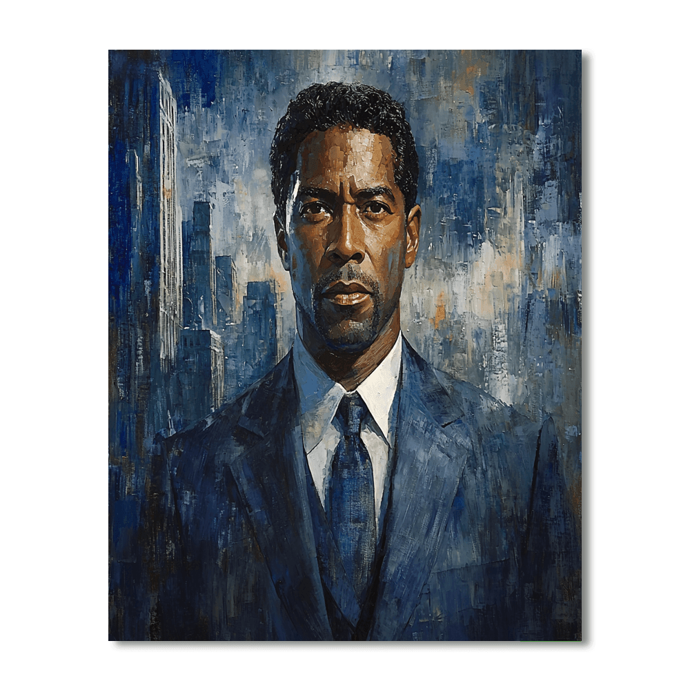 Denzel Washington: The Resolute Voice Of Truth Paint By Numbers