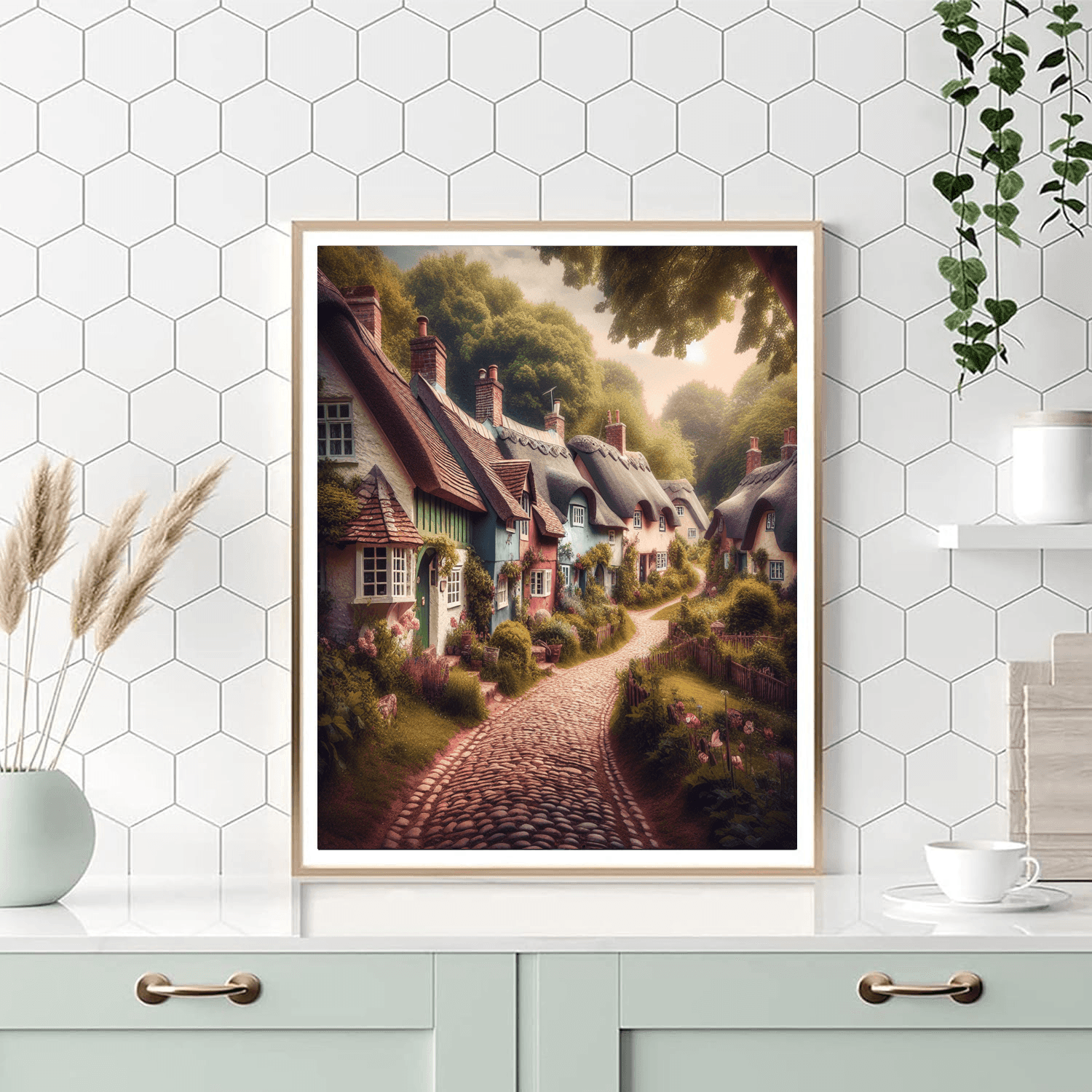 Fairytale Village Paint By Numbers Kits