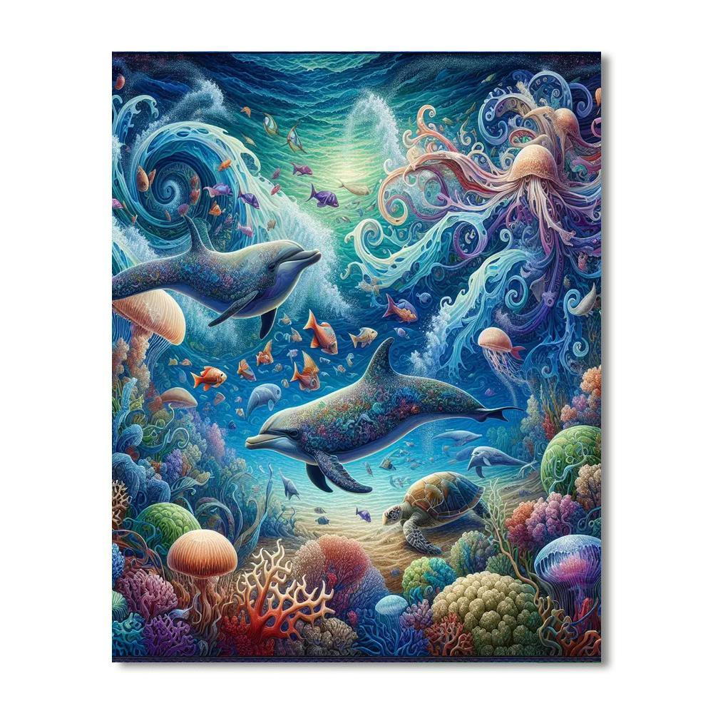Undersea Dreams Enchantment Paint By Color