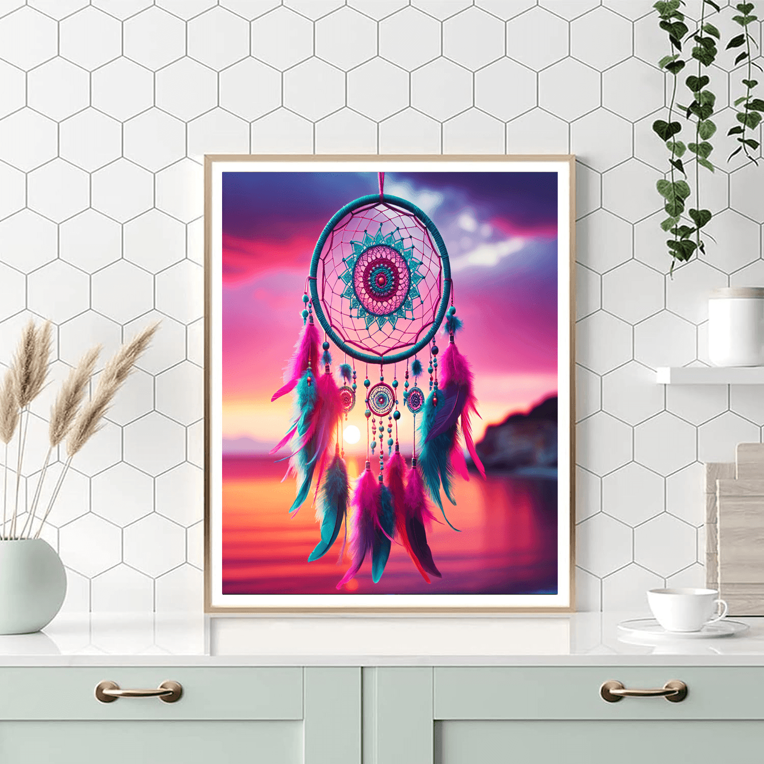 Mystical Dreamcatcher Paint By Numbers