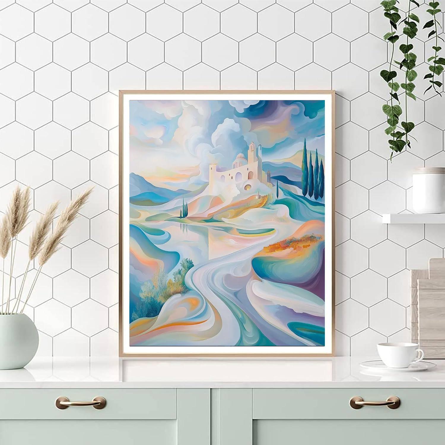 Salvador Dalí Inspired Surreal Dreamscapes  Paint By Numbers Kits