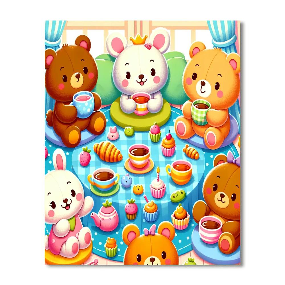 Cuddle Time Painting Number Kit