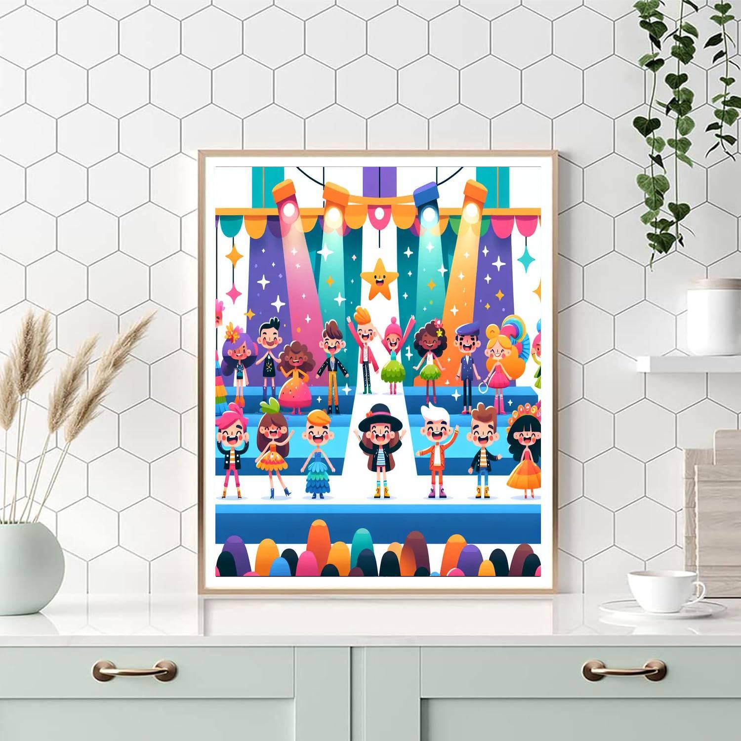 Fabulous Fashion Fun Paint By Numbers Kits
