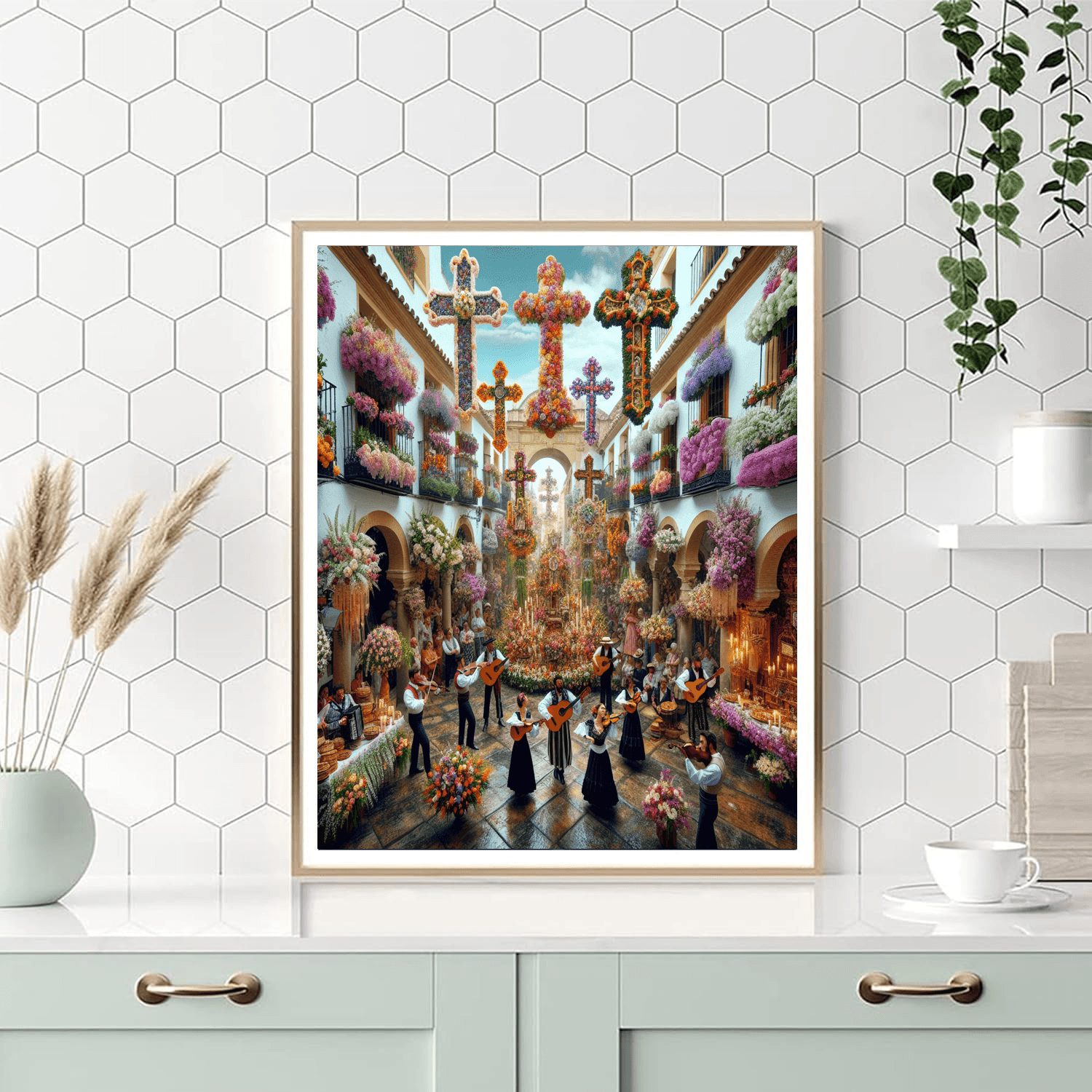 Fiesta De Las Cruces - Córdoba Paint By Numbers