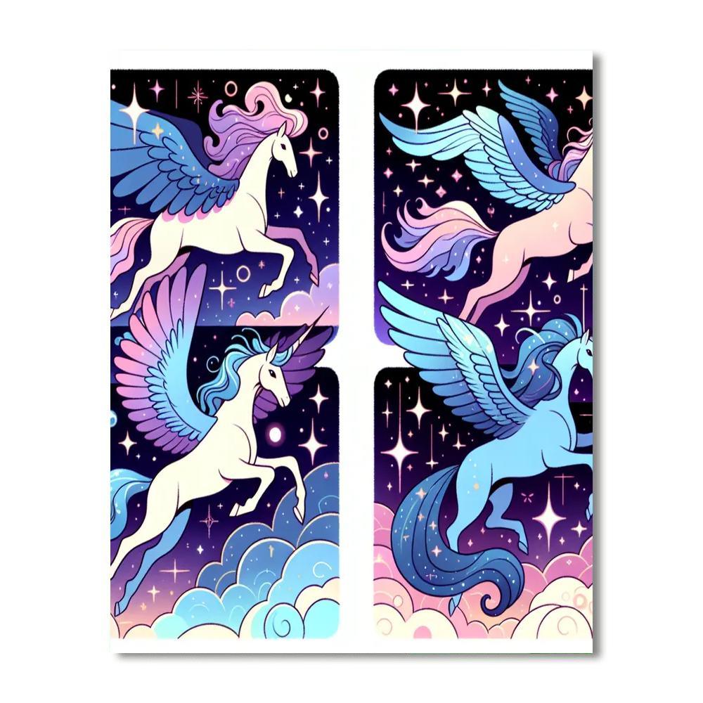 Celestial Wonders With Starry Creatures Paint By Number