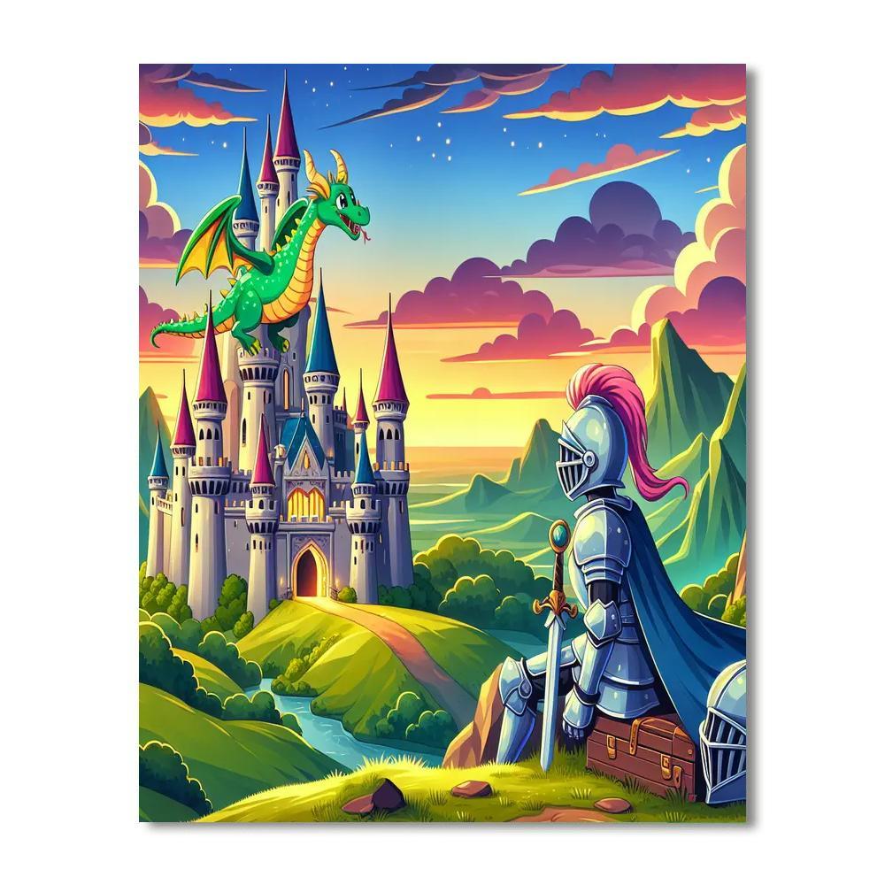 Fairy Tale Wonderland DIY Paint By Numbers