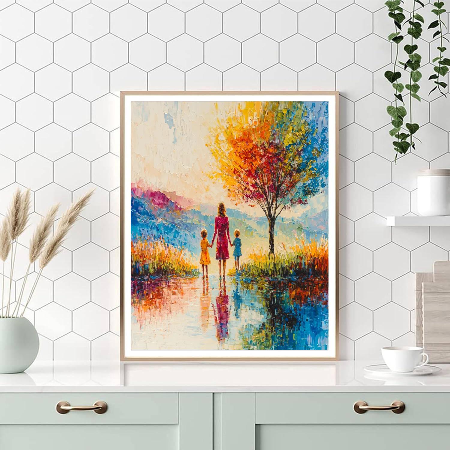 Embracing Change Numbered Painting Kits