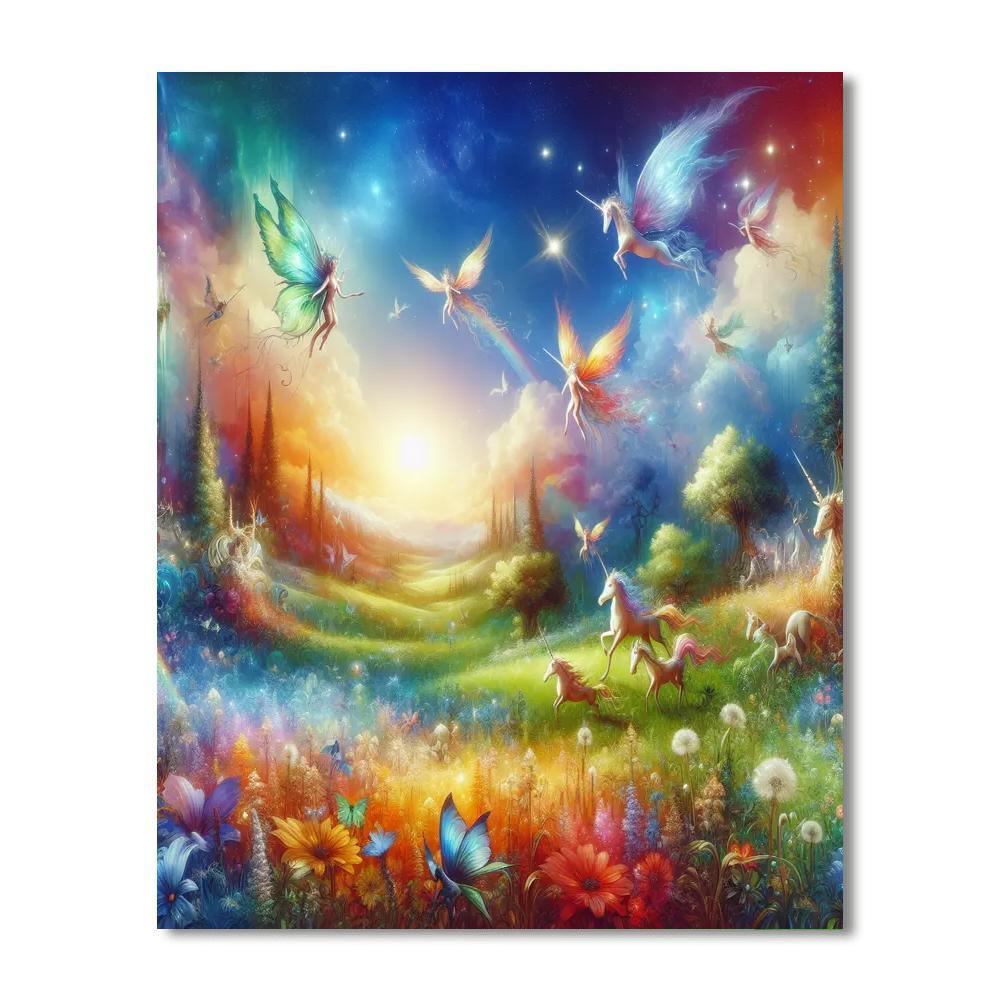 Fantasy Meadow Adventure Paint By Number