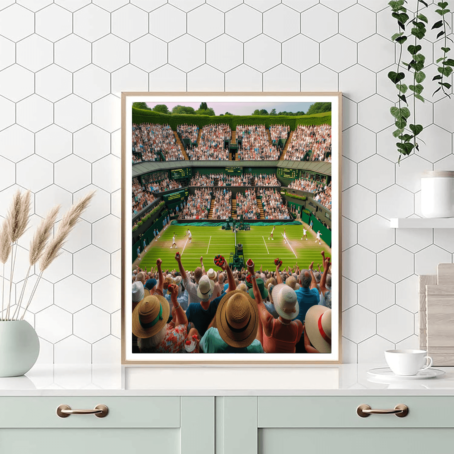 Wimbledon Tennis Championships Paint By Number