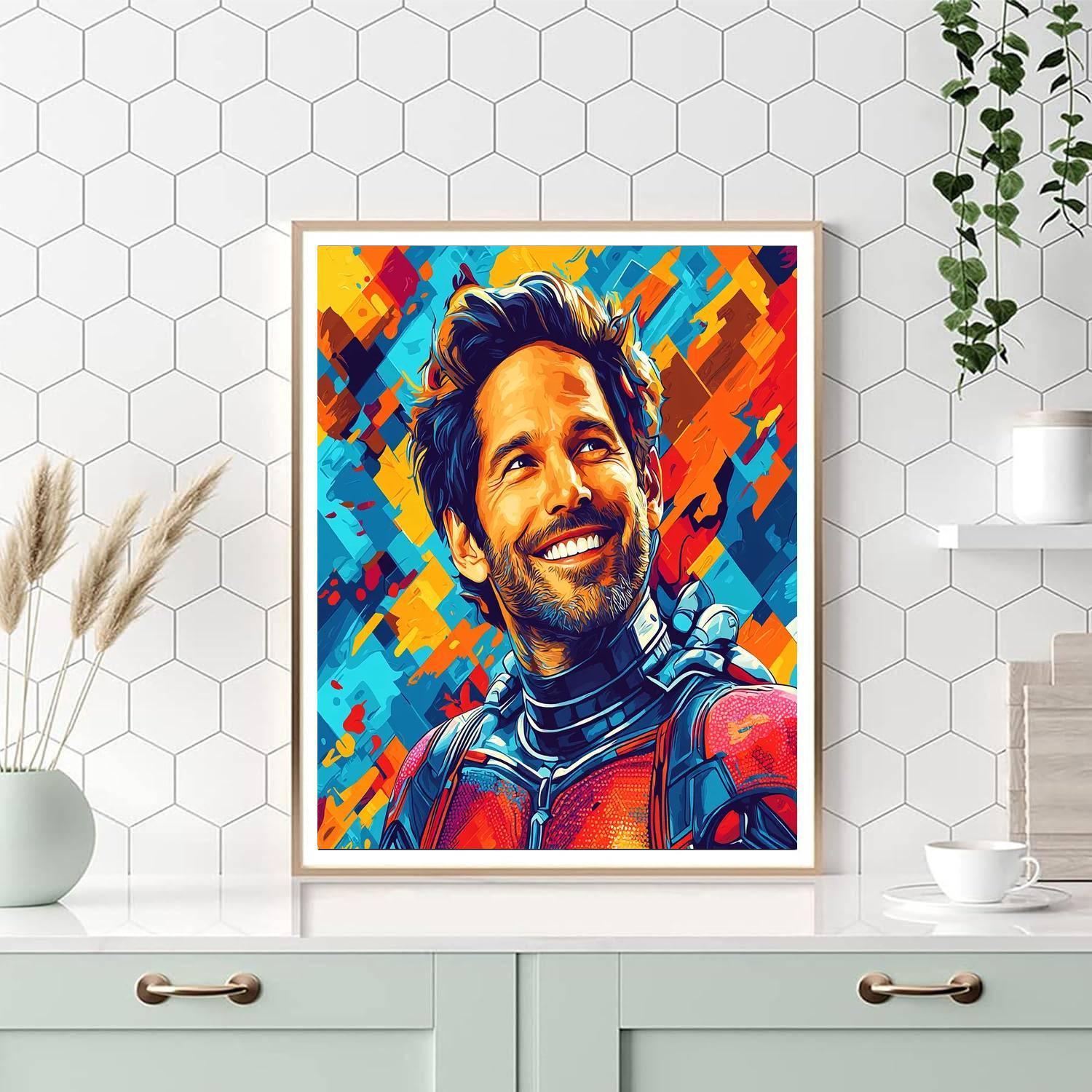 Paul Rudd: The Ant-man's Lighthearted Legacy Paint By Color