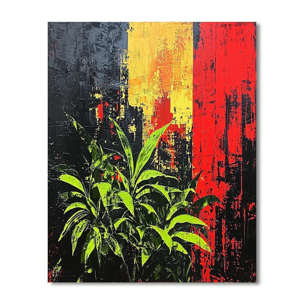 Banksy Inspired Nature's Resistance  Paint By Number