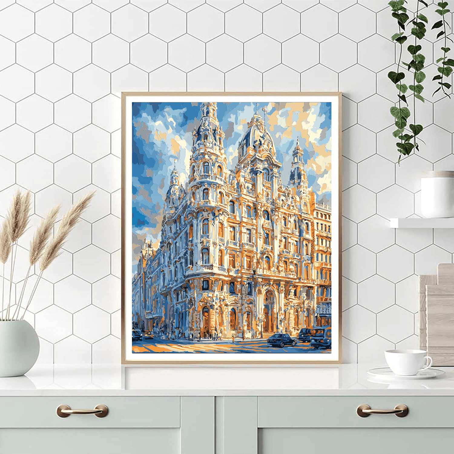 Palacio Barolo - Buenos Aires Number Painting