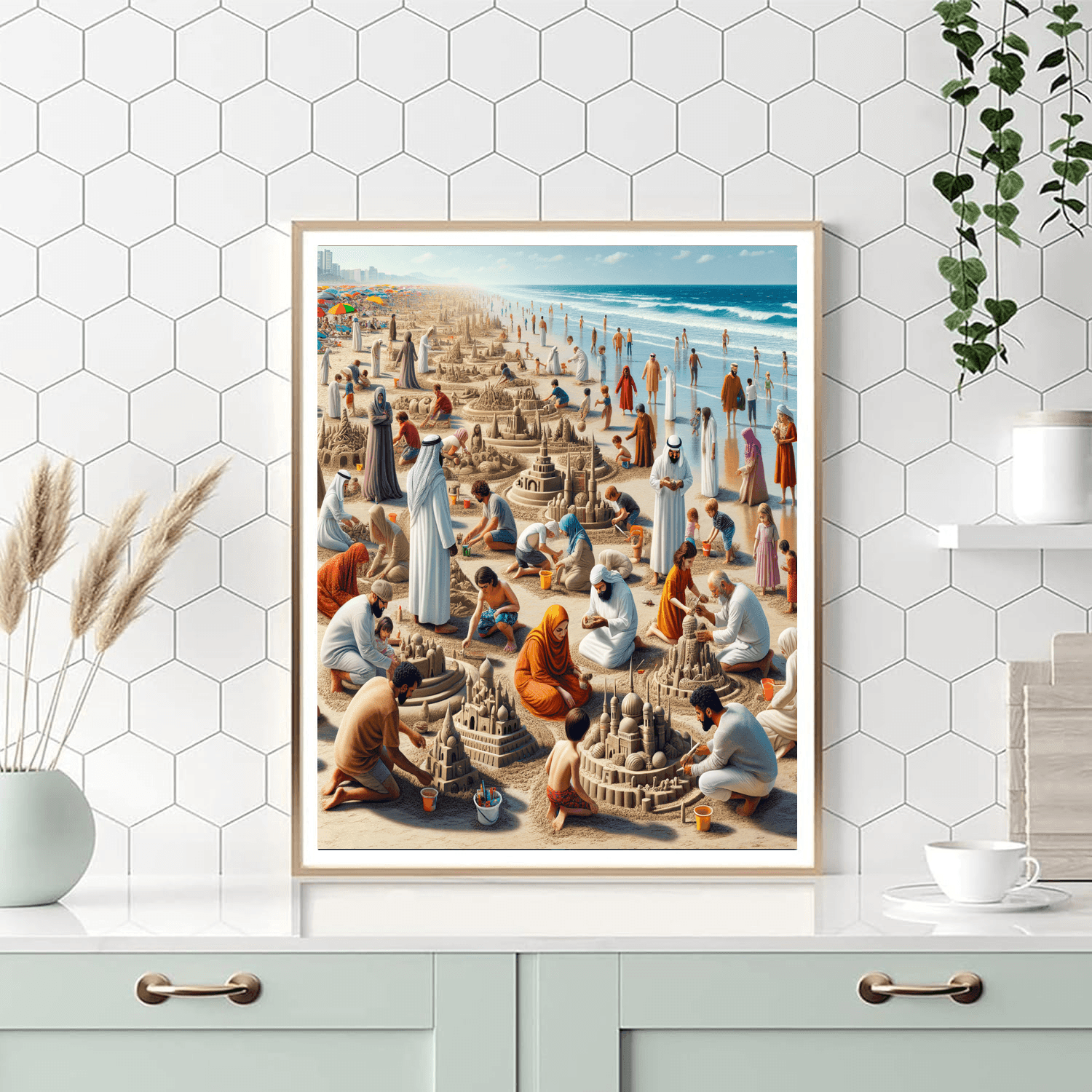 Sandcastle Competition - Australia DIY Paint By Numbers