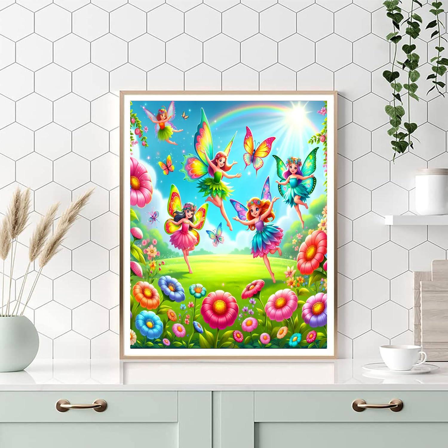 Dreamy Fairy Tale Garden Paint By Number
