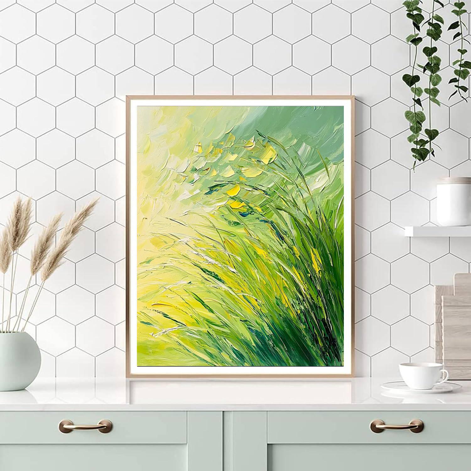 Edgar Degas Inspired Breeze Through The Grass  Painting Number Kit