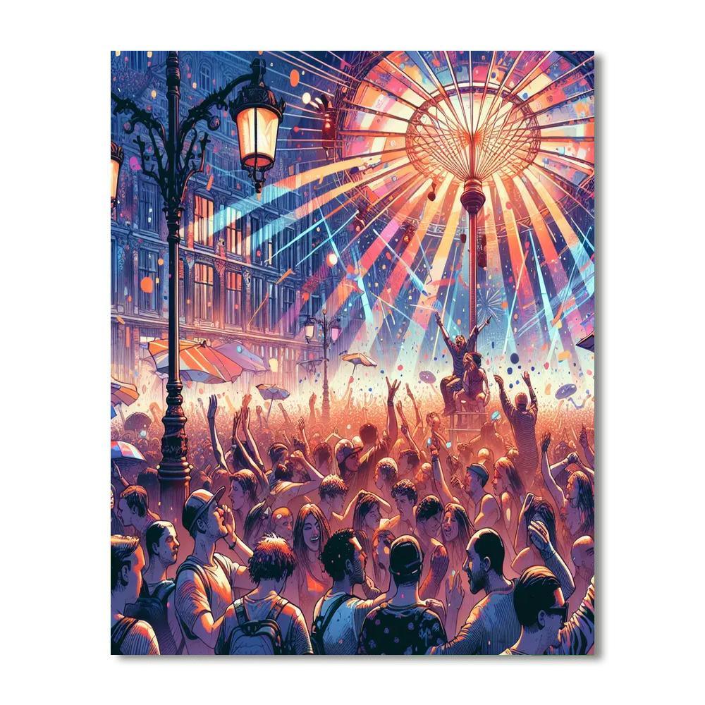 The Amsterdam Dance Event - Netherlands DIY Paint By Numbers