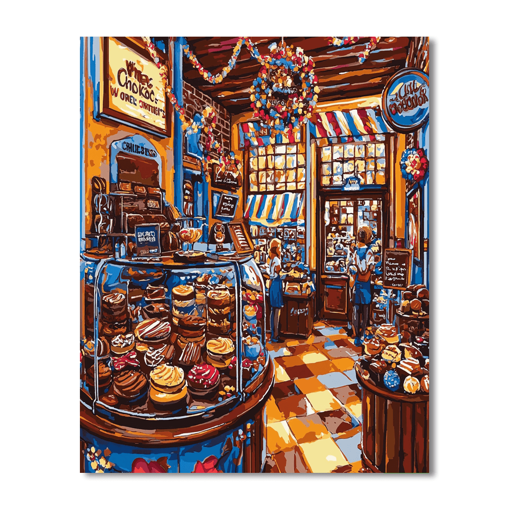 Museo Del Chocolate DIY Paint By Numbers